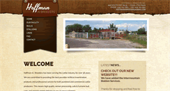 Desktop Screenshot of hoffmanaibreeders.com